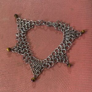 Silver Chainmail Bracelet